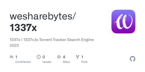 1337x torrent|GitHub .